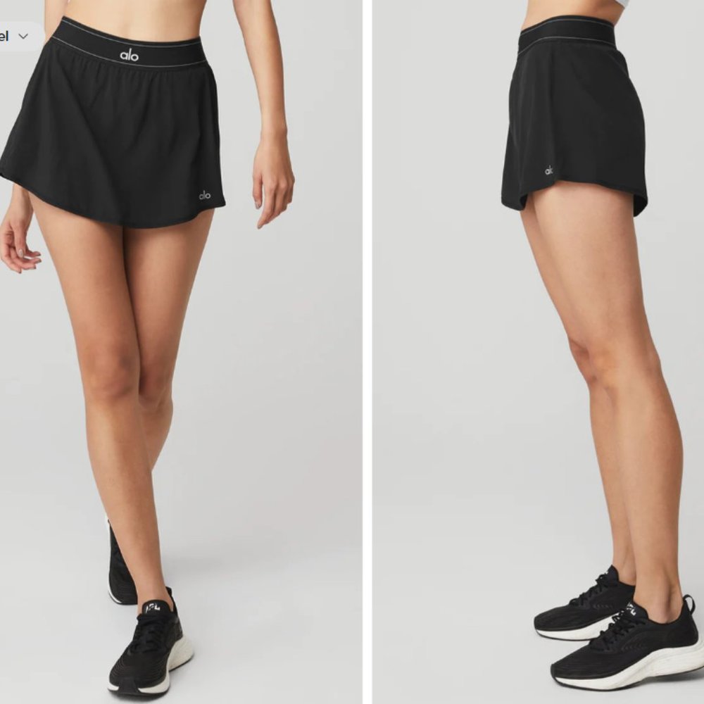 Alo Match Point Tennis Skirt